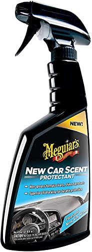 Meguiar's Innenraumreiniger Auto - Neuwagenduft - Schutz & Glanz - Kunststoff-, Vinyl & Gummioberflächen - G4216EU, 473ml