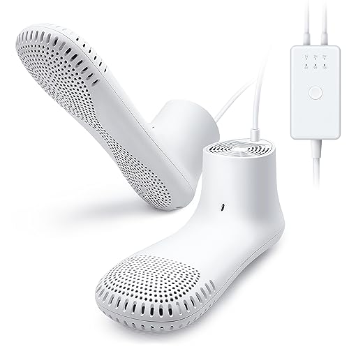 Home Care Wholesale Schuhtrockner Elektrisch mit Ozone Deodorizer Stiefeltrockner Schuhwärmer Stiefelwärmer - Timer Funktion | Kein Rauschen | Starker Draht | EU-Stecker
