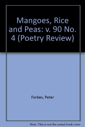 Mangoes, Rice and Peas (Poetry Review)