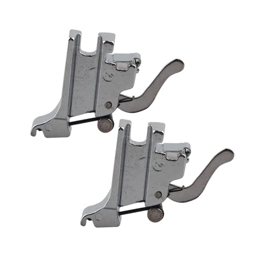 Jopto 2 Stück Nähfußhalter mit Hohem Schaft Universal Nähfußschaft Kompatibel mit den Meisten Hohen Schaft Nähmaschinen Brother, Singer, Janome, Toyota, Kenmore, Pfaff, Babylock, Simplicity