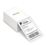 Thermodirekt-Versandetiketten (500 Stück, 10,2 x 15,2 cm), Nelko Thermo-Etiketten für Thermodrucker, kommerzielle Qualität