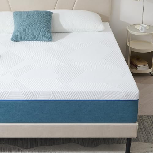 Hiimgo matratze 90x200, Höhe 16 cm Orthopädische Kaltschaummatratze, Mittlerer Härtegrad (H3), Schaumstoff Rollmatratze mit Bezug, Abnehmbar & Waschbar