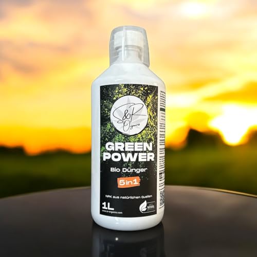 Green Power Bio Cannabis Dünger 5in1 S&R Organics für Wuchs und Blüte (1L)