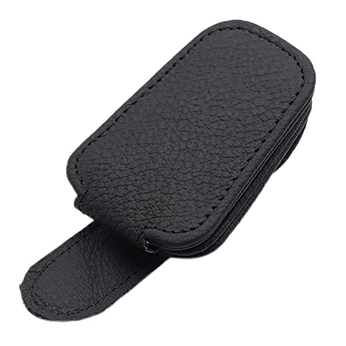 EsEico Clip für Brillen, magnetischer Brillenhalter, Clip zum Aufhängen von Sonnenbrillen, kreativer Lederclip, Clip zum Aufhängen von Brillen, Geldklammer, Zubehör für Visier