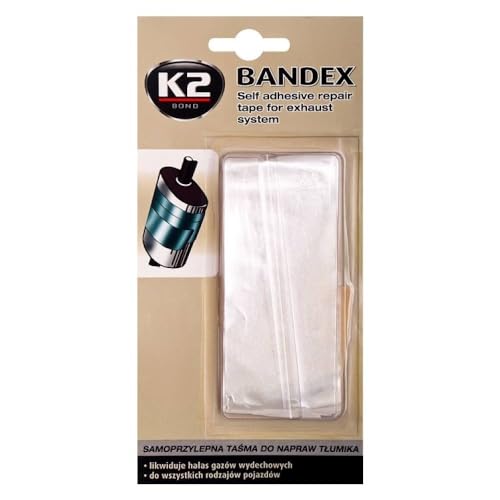 K2 Bandex - Auspuff Reparatur Bandage, Klebeband hitzebeständig, 5cm x 100 cm