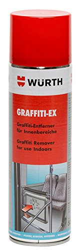 Graffiti-Entferner Graffiti-EX Innenbereich - 500ml - Der Graffiti-Entferner für glatte, nichtsaugende Untergründe im Innenbereich. Der Problemlöser bei Graffitis auf empfindlichen Oberflächen.