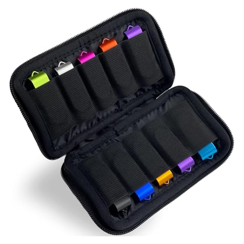 Taschen Aufbewahrung für USB Sticks, Storage Bag für USB-Sticks, USB Stick Tasche Klein, Klein USB Speicherstick Organizer Schwarz Aufbewahrungbox Case für 10Stk-USB Speicher/USB Flash Drive/USB Drive