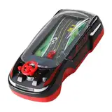 Demsyeq Handheld-Autorennspiele für Kinder, Rennwagen bahnbrechende Abenteuerspielmaschine, Zwei-Spieler-Modus, interaktives Familienspielfahrzeug, Fahrsimulator für Jungen und Mädchen