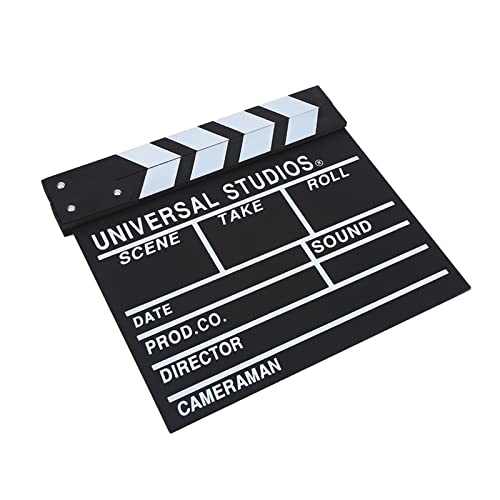EBTOOLS Filmschapper Board Authentic Hollywood Style Starter Kit für Filme, Videos, Hochzeiten, Innendekoration
