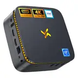 Huidun H30 Mini PC Intel Twin Lake N150 (Beats N100, bis zu 3,60 GHz), 16GB RAM 512GB M.2 SSD Mini Desktop Computer Windows 11 Pro, 4K Dual HDMI, Dual Bande WiFi, Gigabit Ethernet, für Zuhause/Büro