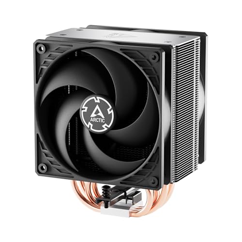 ARCTIC Freezer 36 - CPU Kühler mit Push-Pull für Intel & AMD, Single-Tower, Zwei druckoptimierte 120 mm P-Lüfter, Hydrodynamisches Gleitlager, 200–1800 RPM, 4 Heatpipes, inkl. MX-6 Wärmeleitpaste
