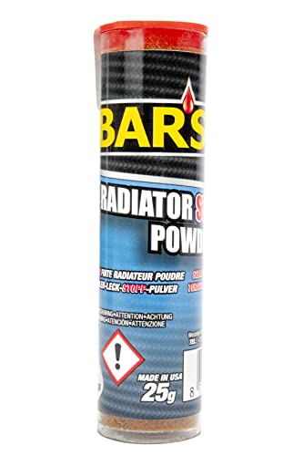Bars Pulverförmiges Leckdichtmittel für Kühler, Motorblöcke und Dichtungen, Powdered Autokühler, 15 g