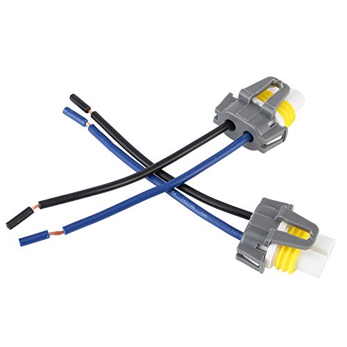 Zuverlässiger H11/H8-Adapterkabelbaum für Scheinwerfer und Nebelscheinwerfer, Lange Lebensdauer, 2 Stück, Geeignet für Autozubehörgeschäfte