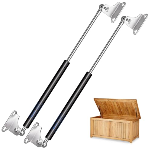 ARANA 500MM 200N Gasdruckfeder Gas Struts, 20KG L-Typ Gasfeder Gasdruckdämpfer Hydraulisch Halterung Für TV Schrank RV Tür Boden Luke Aufbewahrungsbox Deckel, 2 Stück