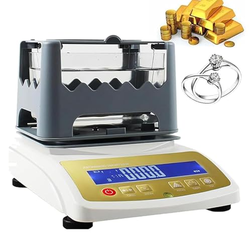 Digitale elektronische Reinheitsprüfmaschine Gold, Exakter Dichtedetektor Gold und Platinsilber zur Prüfung der Echtheit von Edelmetallen