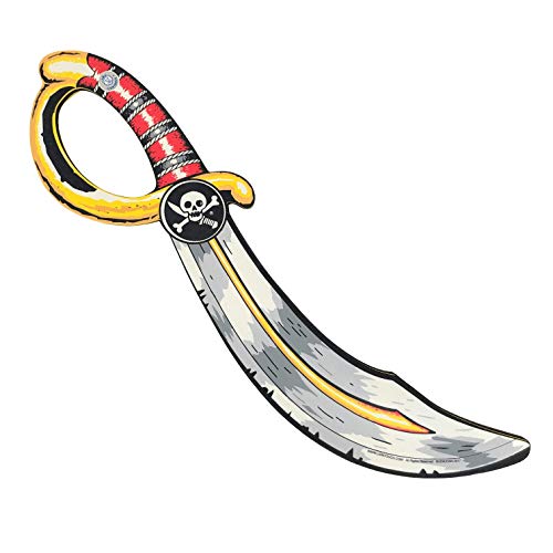 Liontouch - Piratensäbel für Kinder – ab 3 Jahren | Spielzeug für Jungen & Kleinkinder | Sicherer Schaumstoff-Säbel für Piratenabenteuer in der Karibik | Perfektes Accessoire für Verkleidung & Kostüme