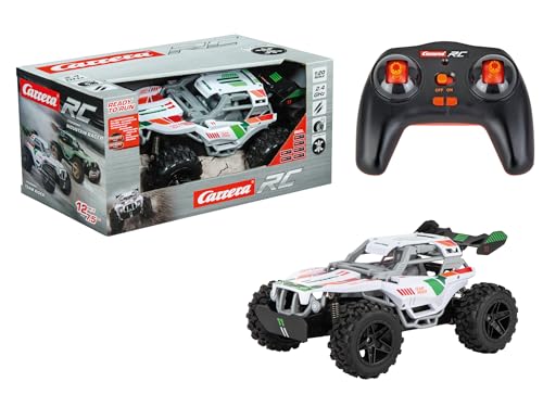Carrera RC I 2,4GHz Team Rider I RC Buggy mit voller Fahr- und Lenkfunktion I Vollgefedert I Luftreifen I Spaß für Draußen - Abenteuer im Garten oder Park I Geeignet für Kinder ab 6 Jahren