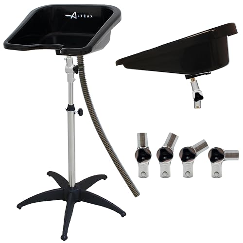 Altéax Mobiles Waschbecken Friseur Quadrat Ergonomischen Design Kann es Auch haarwaschbecken für bettlägerige - Haare Waschen im Bett - Lavatester Hochwertige aus Inklusiver new Parrucker Tragbarer