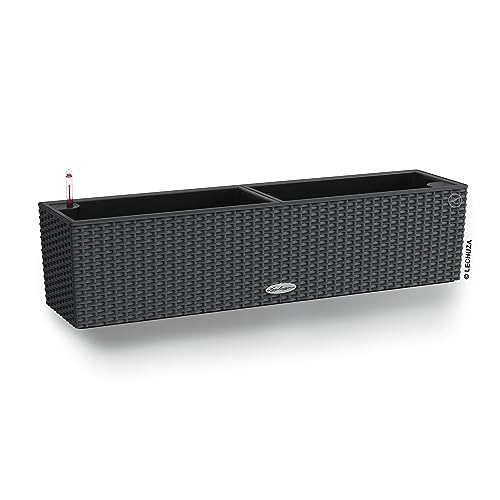 LECHUZA BALCONERA Cottage 80 granit 15612, 79x19x19 cm
