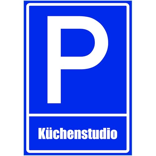 Kiwistar - Parkplatzschild - Aufkleber - Küchenstudio - 42 x 30cm
