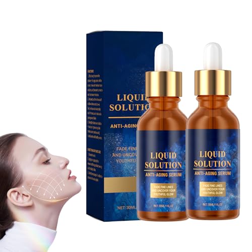 2 Stück Olavita Serum Das Original, Bo-tox Serum Soforteffekt Gesicht, Verbessert Die Hautelastizität,Reduziert Falten,Olavita Lifting Liquid das Original Geeignet für Alle Hauttypen