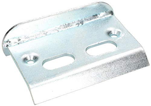 KOTARBAU Auflaufstütze 150 x100 x 67 mm Silber Zum Anschrauben Auslaufbock Torfeststeller Auflaufplatte Auslaufschuh Toranschlag Bodenbeschlag