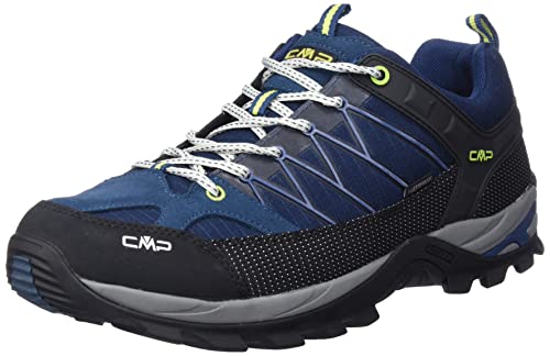 CMP Herren Rigel Low Shoe WP Trekking-Schuhe, Cosmo-PLUTONE, 44 EU