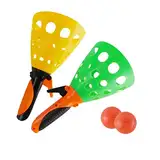 Toyvian Bälle Starten Spielspielzeug Pop- Ballspiele Mit Fangkörben Bällen Outdoor-Indoor-Spiele Aktivitäten Für Kinder