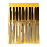 10pcs Metallfeinzahn Datei Kits Für Professionelle Holz Und Metallhandwerkskunstglattpolieren Aus Metallglas