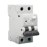 Fehlerstromschutzschalter Fi Schutzschalter 230v, Fi Schalter 16A 30mA 1P+N, GEYA GYR9NM RCBO 6KA MCB Fehlerstromschutzschalter mit Auslaufschutz, DIN Schienenmontage