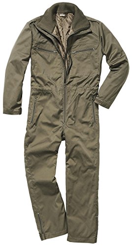 Brandit Panzerkombi Einteiler Winter-Overall - incl. herausnehmbarem Thermo-Unterziehkombi, Gr.M, Oliv