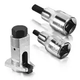 UICCVOKK 3 Stück Federbein Spreizer, Federspanner Kfz, Spreizer Radlagergehäuse, Strut Spreader Tool, Verwendung für Gelten Ausbau Federbein, Universaleinsatz Radlagerwerkzeuge, Autoreparatur Wartung