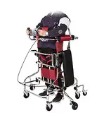 Gehhilfe mit Sitz Höhenverstellbar und tragbar für Hemiplegie Rehabilitation Erwachsene 8-Rad Gehhilfe