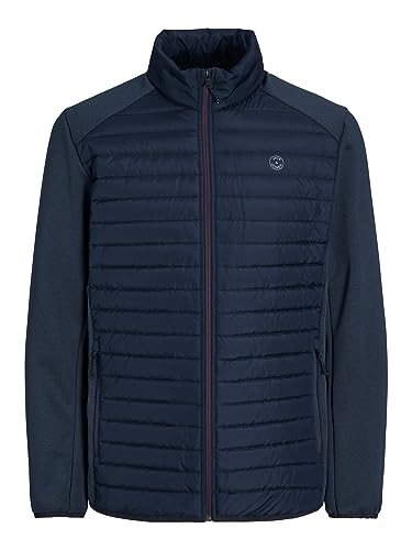 JACK & JONES Steppjacke Herren, Navy Blazer/Detail:Set-in Sleeves, XL