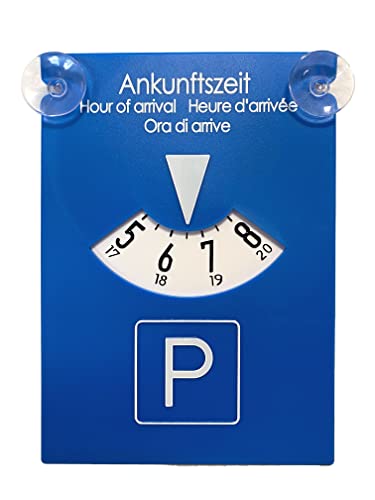 HP-Autozubehör 19940 Parkscheibe Hart KST mit zwei Saugnäpfen