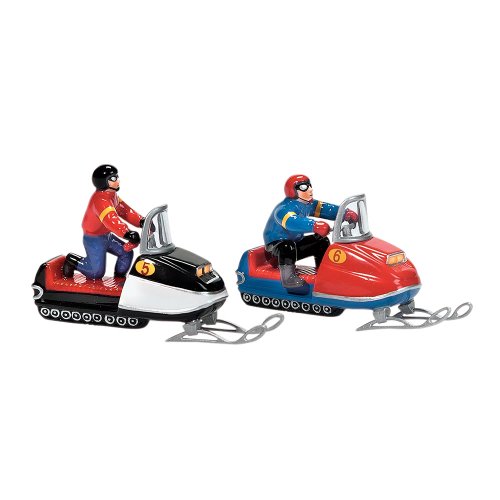 Schneemobil-Rennfahrer