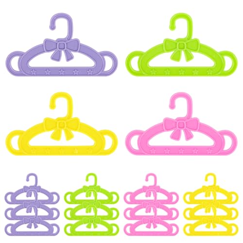12 Stück Baby kleiderbügel,Baby BOR n Mini,Kleiderbügel für Baby Born,Puppenkleiderbügel, Puppenbügel für Babykleidung,Puppen kleiderbügel für Puppen kleiderschrank,13cm