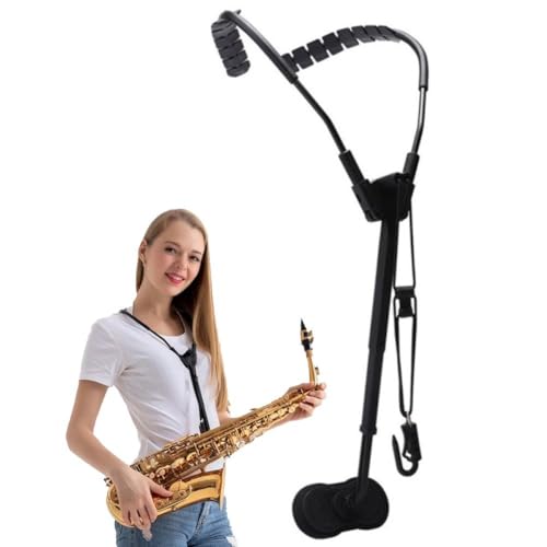 Saxophon-Schultergurt, Sax-Halter, Bequemer Sax-halsgurt-Haken Für Saxophon, Horn, Tenor, Bariton, Altsaxophon, Sopran, Klarinette