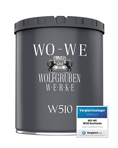 Dachfarbe Sockelfarbe Dachbeschichtung Dachziegel W510 Eisengrau RAL 7011-750ml