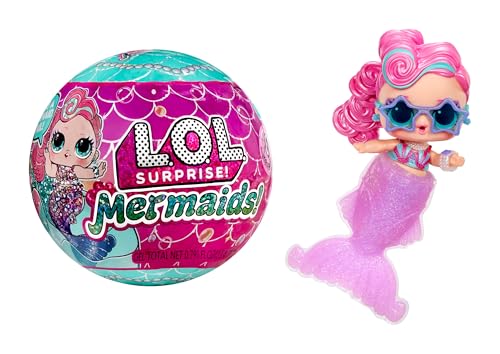 L.O.L. Surprise! Mermaids Tots - Mode-Minipuppen mit Farbwechselnden Schwänzen - Geeignet für Sammler, Mädchen und Jungen ab 4 Jahren