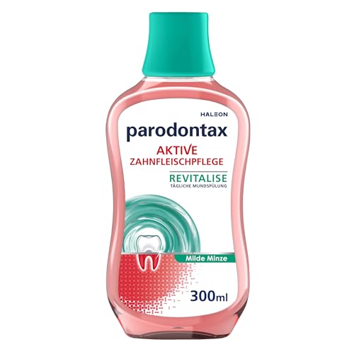 Parodontax Mundspülung Frische Minze, zur täglichen Zahnfleischpflege, 300ml