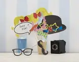 Ginger Ray - Passbildautomat Party Requisiten - Hochzeit oder Party - Vintage Spitze