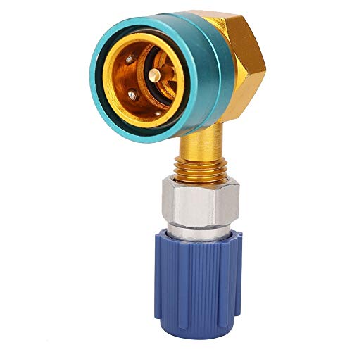 Vobor Adapter auf R1234yf zu R134A Autoklimaanlage Adapter Low Side Autoklimaanlage Schnellwechsler Stecker-Adapter Klimaanlage Fitting