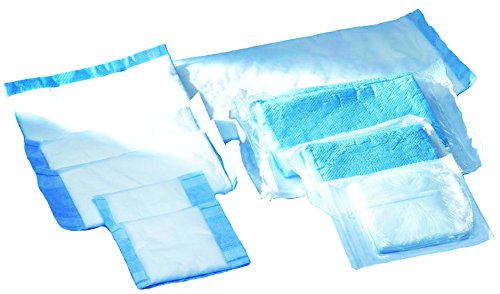 Meditrade 1354 Beesana Zellulose Saugkompressen zur Äußeren Wundversorgung, Steril, zu 1 Stück eingesiegelt, 10 cm Länge x 10 cm Breite (60-er pack)