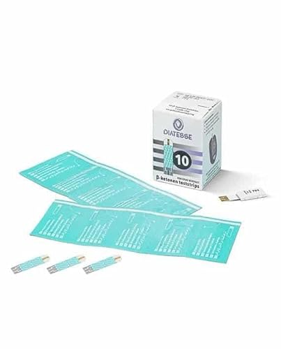 Diatesse XPER Ketone Teststreifen - 10 Stück Diatesse - Ketone im Blut messen