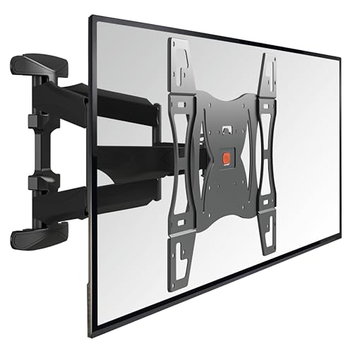 Vogel's Base 45 L schwenkbare TV Wandhalterung für 40-80 Zoll Fernseher, max. 45 kg, bis zu 180° Schwenkbar, neigbar, Fernsehhalterung, max. VESA 600x400, Universelle Kompatibilität, TÜV-Zertifiziert