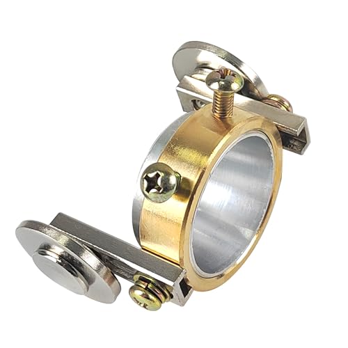 Plasmaschneider Zubehör, Rollenführungsrad für Schneidbrenner, Metallmaterial, Korrosionsbeständigkeit, Innendurchmesser Einstellbereichs 20-27 mm, Führungsrad Plasmaschneidbrenner 60A/AG60/SG55