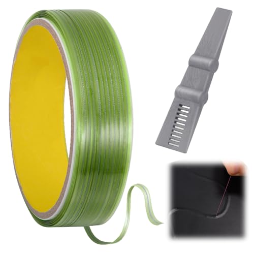 Messerloses Klebeband - 5M Messerloses Schneideband,Knife Tape,Autoaufkleber Vinyl Film Schneiden Knifeless Tape,Autoaufkleber Schneiden Tape Werkzeug für Car Wrapping,Vinylfolie, Schneidelinie,Nade