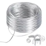 Basteldraht 3mm x 20m Aluminium Silberdraht Weich & Biegsam – Perfekt für Schmuckherstellung, DIY Bastelprojekte, Modellbau