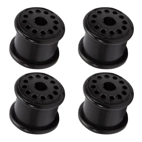 GisWell Schalthebeldichtung für Ford Fiesta und Focus 4S6P7412AA 4S6P-7412-AA, Schwarz, 4 Stück, Tragbare Kunststoffdichtung für Schaltgetriebe